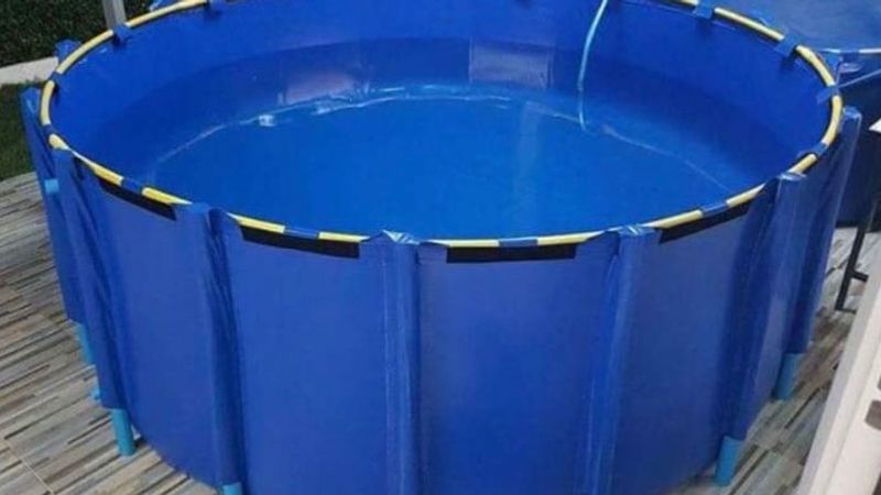 PVC sheet aquaculture pool (2mt)