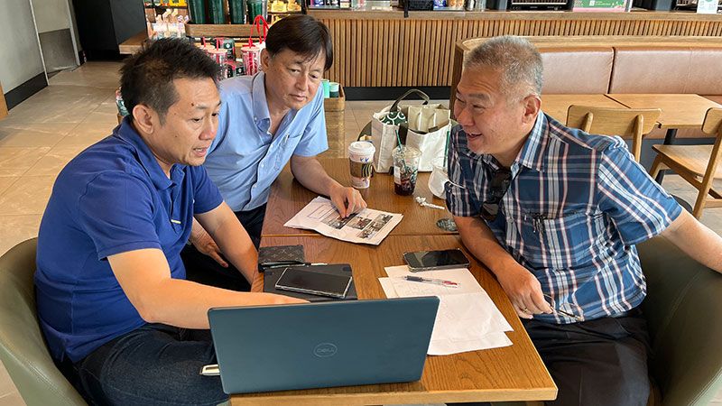 IDST（マナチャイ）式濾過システムの海外向け販売に際してのシミュレーションを行っています。